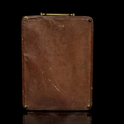 Gentleman's travelling dressing table, 19th century