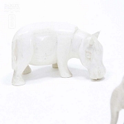 9 figuras de marfil - 6