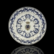 Plato de porcelana