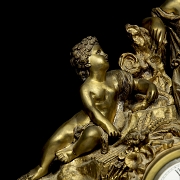 VIMA table clock, ‘Allegory’, 20th century