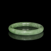 Circular jade bracelet, 20th century