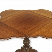 Folding side table, 20th century