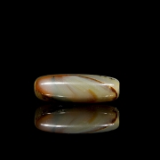 Carved agate Dzi bead, Liao dynasty - 2
