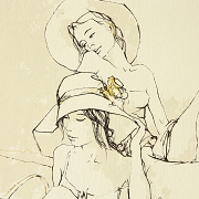 Bernard Dufour (20th-21st century) ‘Ladies at Rest’