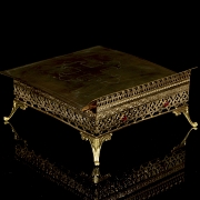 Atril de altar de latón dorado, s.XIX-XX