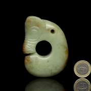 Jade pendant “Dragon”, Hongshan culture