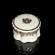 Bombonera de porcelana para exportación, s.XIX-XX