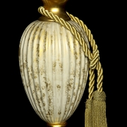Table lamp with porcelain body, 20th century - 3