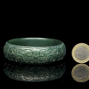 Brazalete de ágata verde, dinastía Han