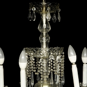 Ceiling lamp with glass beads, 20th century - 2