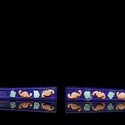 Small lapislazuli box “Bats and clouds”, 20th century - 3