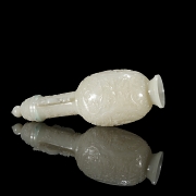 Jarrón de jade blanco 