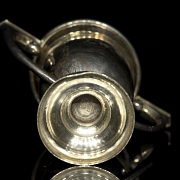 Pequeña copa de plata china