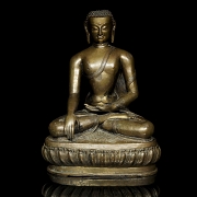 Bronze figure ‘Buddha’, Tibet, Qing dynasty