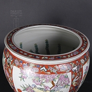 花鸟彩绘鱼缸 - 1