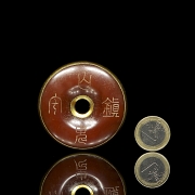Colgante de ágata roja 