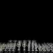 Set of glassware, Germany, 20th century