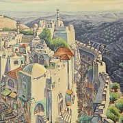 Nahum Gilboa (1917-2015) ''Jerusalem''