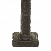 Carved wooden pedestal, 19th century - 5