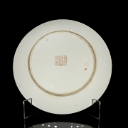 Plato de porcelana 