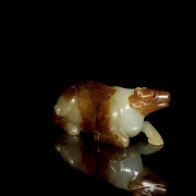 Figura de jade tallado