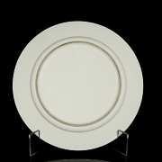 Plato de porcelana