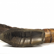 Carved bamboo figure “Dragon”, 20th century - 8