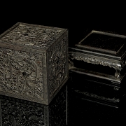 Caja para sello de madera de Zitang