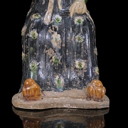 Cerámica vidriada sancai 