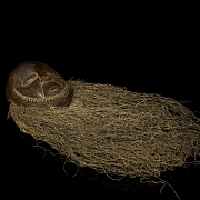 Máscara ritual con barba, Lega, R.D. del Congo, s.XX - 5