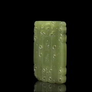 Placa de jade amarillo 