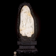 Relieve de jade blanco Hetian 