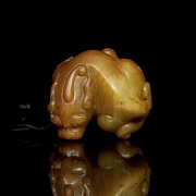 Figura de jade tallado