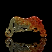 Placa de jade tallado