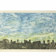 Eduardo Roca Salazar, ‘Choco’ (1949) ‘Urban Landscape’, 1988