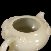 Tetera de jade blanco 