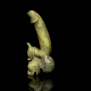Carved stone figure, Hongshang culture style - 1