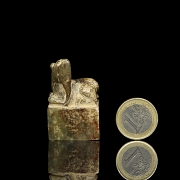 Sello de jade amarillo 