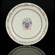 Plato de porcelana 