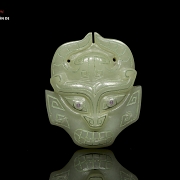 Colgante de jade con turquesa