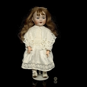 Muñeca de porcelana de carácter Kämmer & Reinhardt / Simon & Halbig, Alemania, c. 1914-1920