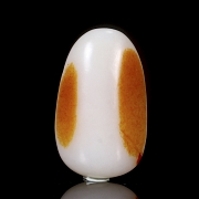 Figura de jade blanco de Hetian