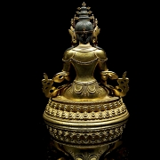 Buda de bronce dorado 