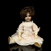 Muñeca de porcelana, Europa, ca. 1895-1915