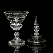 切割玻璃糖果盒，19世纪