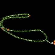 One hundred and eight Liuli bead necklace, Qing dynasty