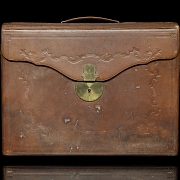 Briggs English travel writing desk, 19th century - 2