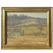Daniel Kotz (1848–1933) “Rural Landscape,” 19th–20th Century