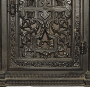 木质与铸铁壁柜，19世纪