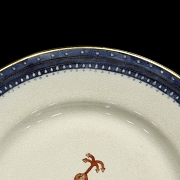 Plato de porcelana